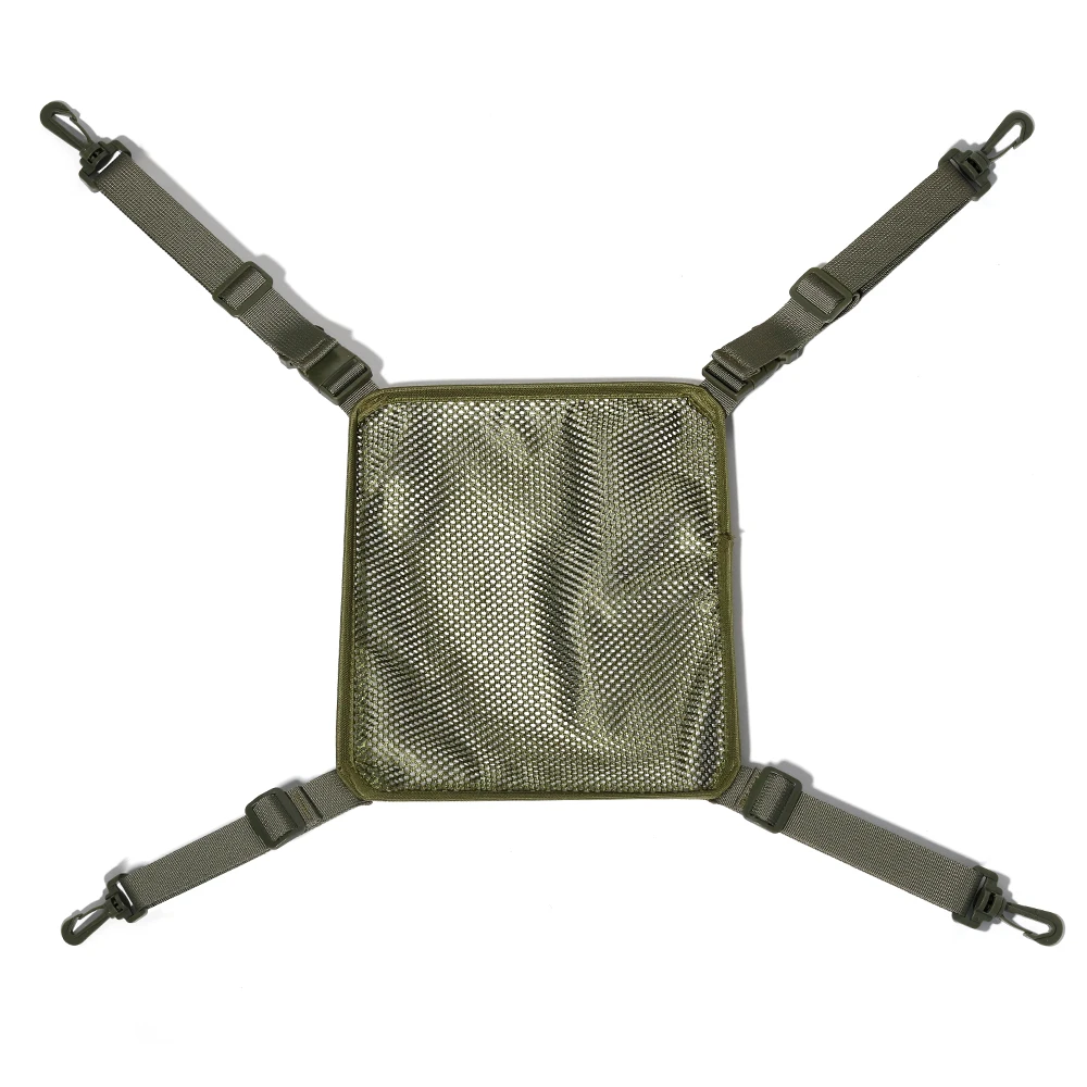 Taktische Helmnetzabdeckung Outdoor Freizeitrucksack Netz-Tasche Multifunktionales Rucksackzubehör – Detail 10