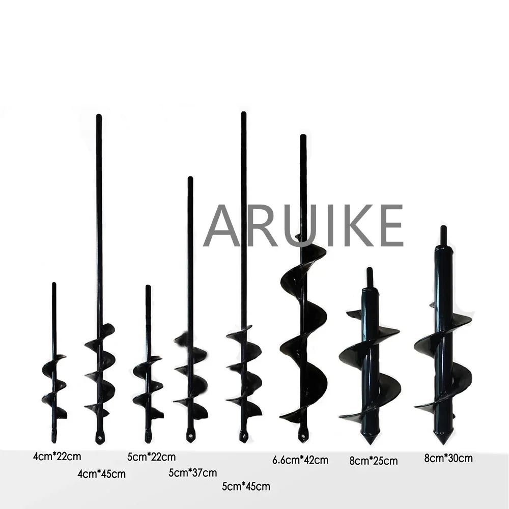

Ground Drill Short Rod Plant Fried Dough Twists Flower Planting Digging Garden Vegetable Soil Loosening Screw Rod Short Rod Bit