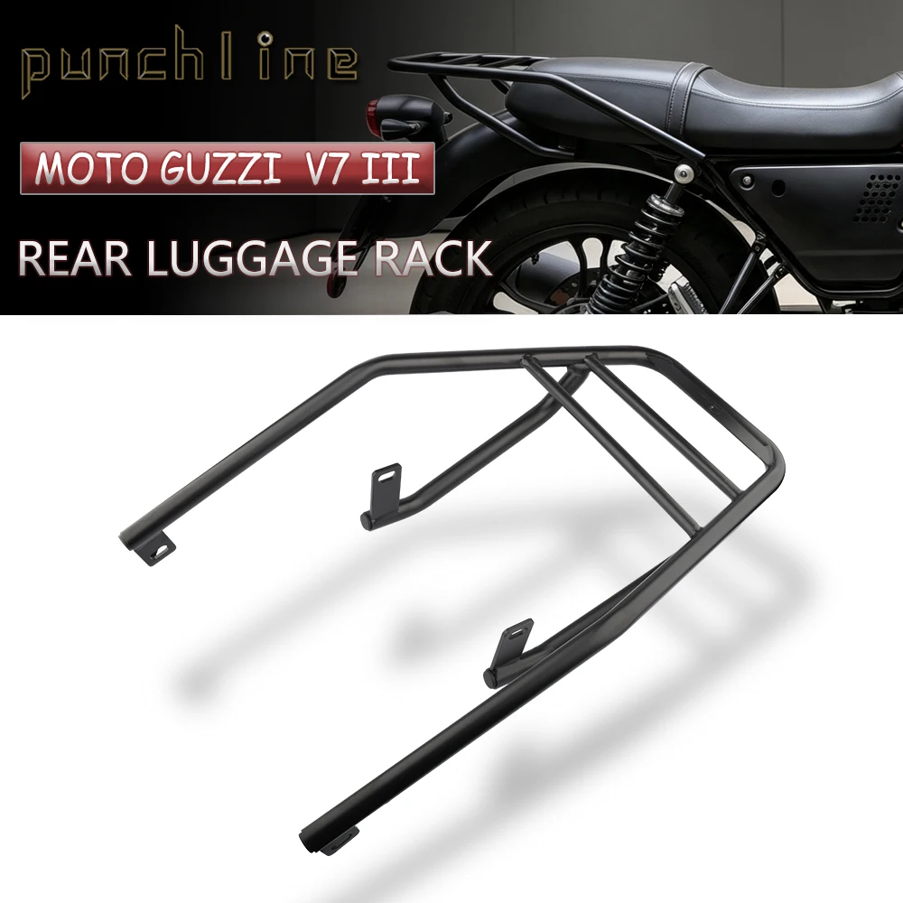 Fit For MOTO GUZZI V7 III V7 Classic/Stornello/Trofeo Centenario Luggage Rack Rear Tail Rack Top Box Case Suitcase Carrier Board