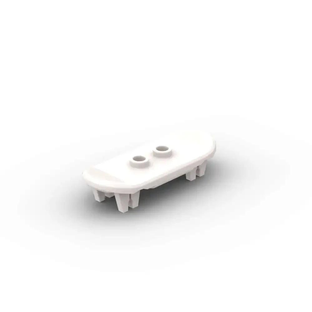 MOC 10PCS Part Bricks 2496 42511 Utensil Skateboard Deck Building Blocks Set Trolley Wheel Holders Particle DIY Toys Kids Gifts