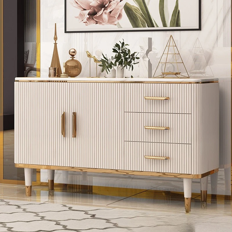 

Modern simple side cabinet household kitchen cupboard large capacity cupboard living room light luxury multi-functional cabinet