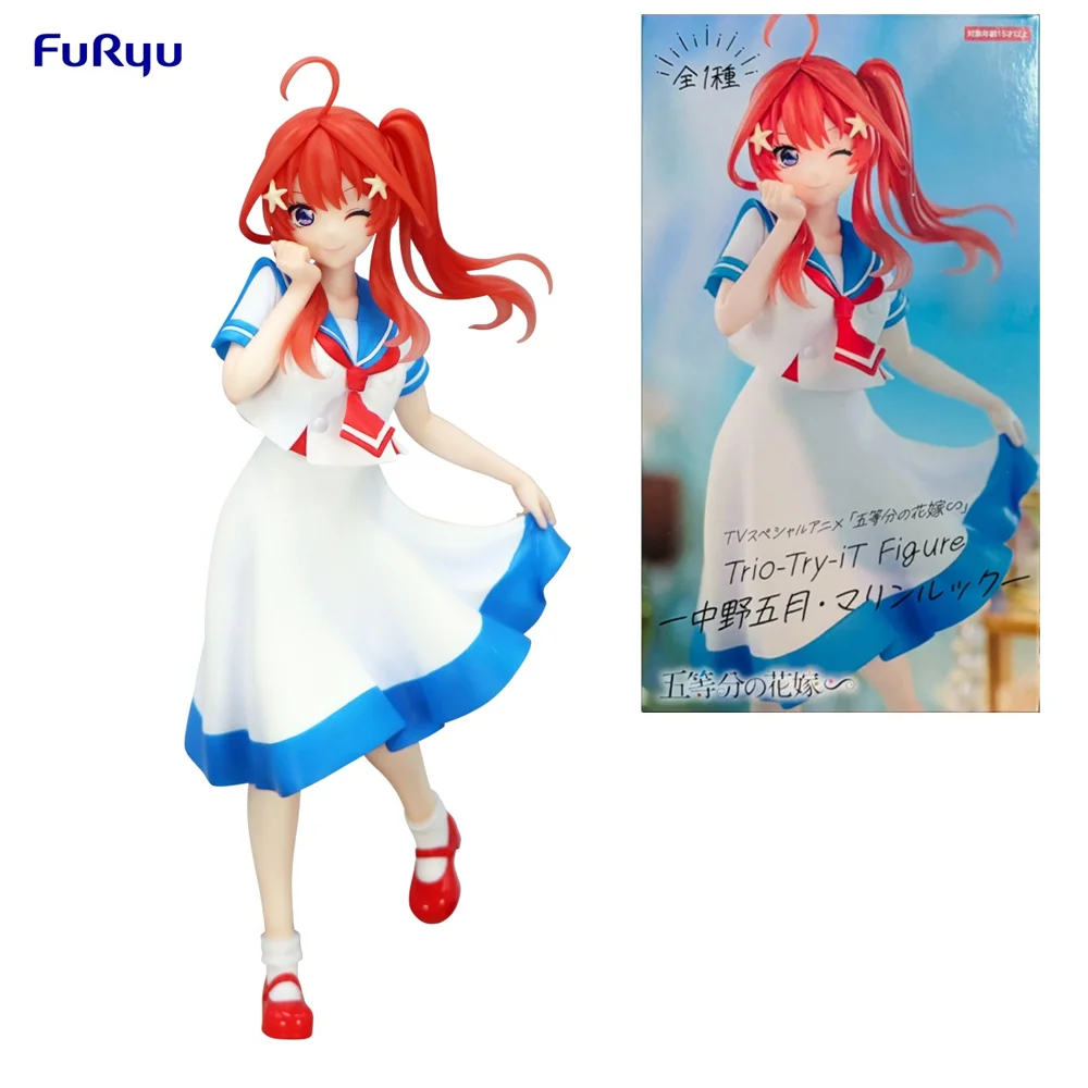 

Furyu Original Trio-Try-iT The Quintessential Quintuplets Nakano Itsuki Anime Action Figure Toys For Boys Girls Children Gifts