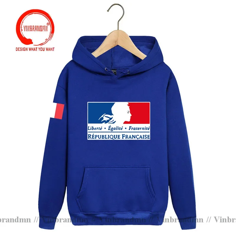 Paris France hoodies men sweatshirt sweat hip hop streetwear clothing jerseys FRA loose tracksuit nation French flag fleece FR