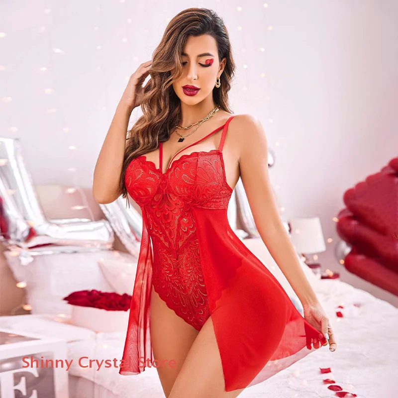 

2025 New Sexy Nightgown Women's Nightgown Sexy Lingerie Home Sleepwear