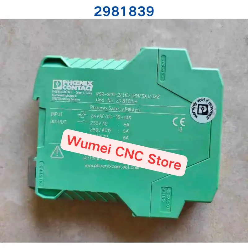 اختبار مستعمل موافق لمرحل فونيكس PSR-SCP-24UC/URM/3X1/3X2 2981839 1 قطعة