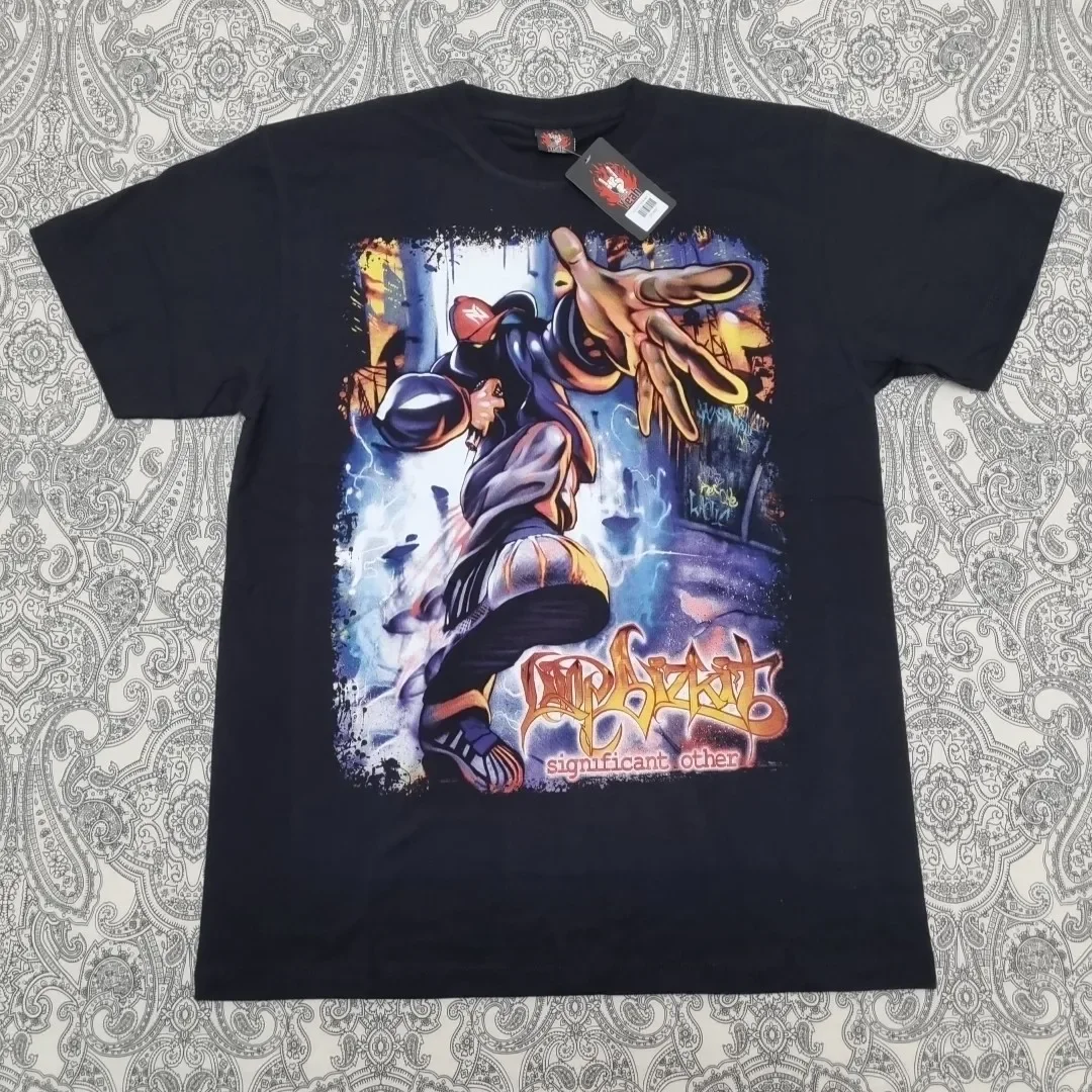 T-shirt Limp Bizkit taille Large, chemise avec impression graphique, nouveau