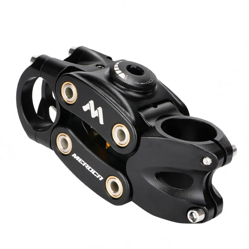 tige-de-suspension-de-velo-meroca-amortisseur-pour-vtt-rehausseur-de-guidon-pour-velo-de-route-et-de-gravel-composant-de-cyclisme-en-alliage-d'aluminium