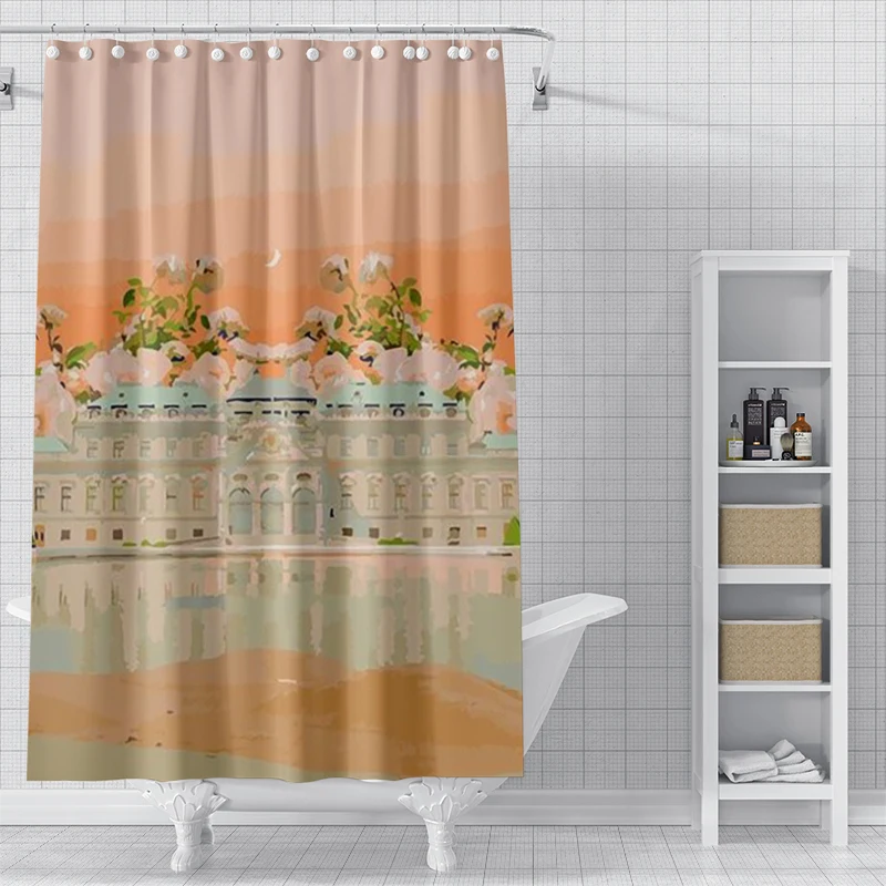 Home shower curtains for bathroom waterproof fabric bathroom Curtains Anime animal style modern shower curtain 180x200 90x180