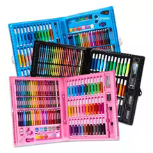 ArtCraft Deluxe Art Kit – Blue case with all supplies