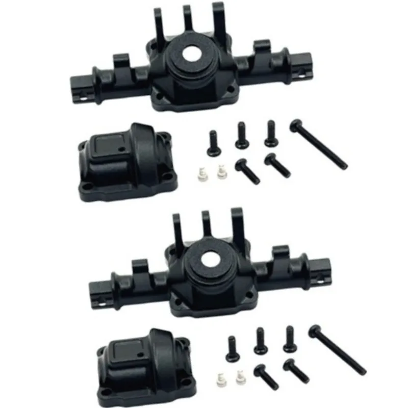 

Fits For MJX 1/18 H18P RC Car Spare Parts Metal Modified Upgrade Front And Rear Axle Housing