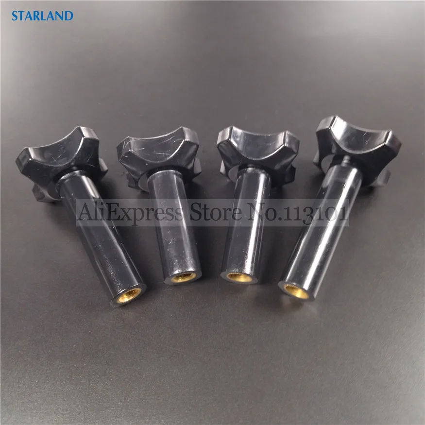 

4 Tight Nuts Fittings Accessories Original Clamping Bolts Of YKF Soft Ice Cream Machines Rhombic Shaped M8 Caliber
