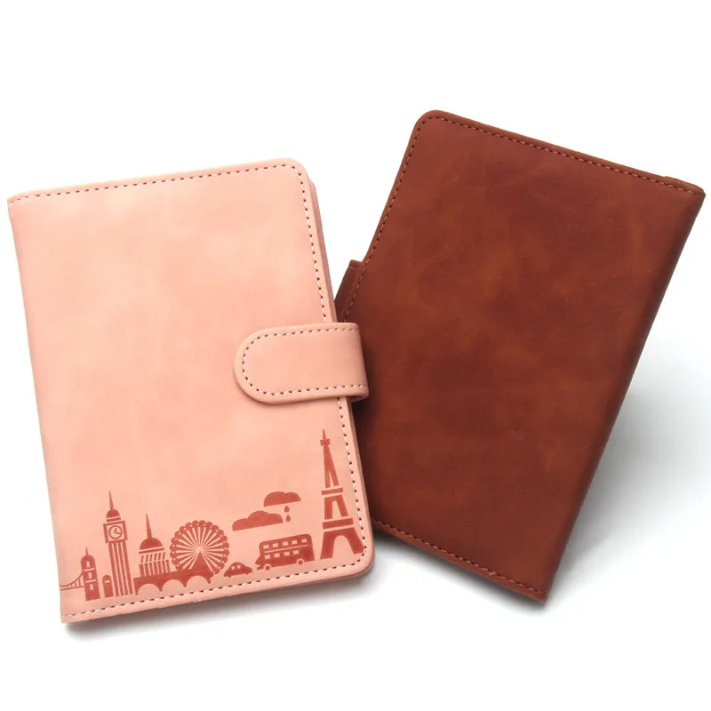 Multi Functional Passport Cover Custom Name Travel Wallet Case for Passports Card Holder Passeport Personnalisé