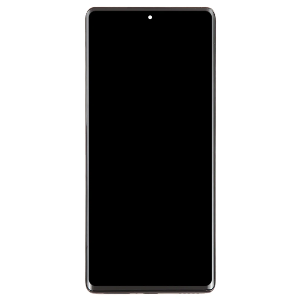 For Honor Magic5 Lite 5G OEM Grade S OLED Screen and Digitizer Assembly + Frame (Without Logo) - Black