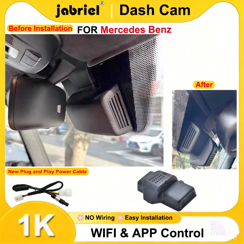 Jabriel Car DVR HD 1080P Wifi Plug and Play Dash Cam for Mercedes Benz G Class w463 w463a G500 G350 G350d G55 G63 G65 AMG