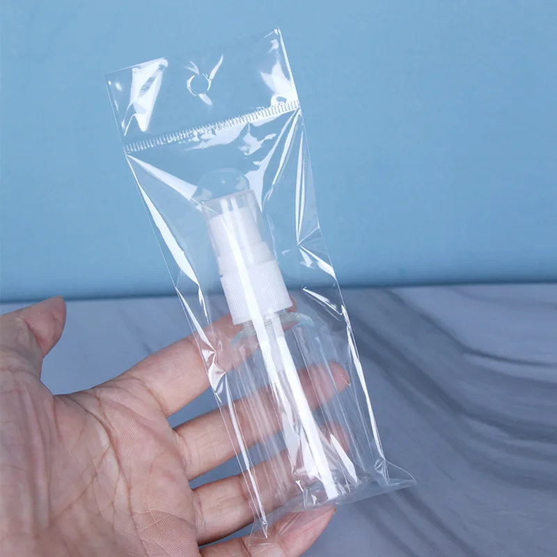 5 sztuk/opakowanie Butelki wielokrotnego napełniania Przezroczysty plastikowy atomizer do perfum Mini pusta butelka z rozpylaczem do podróży — zdjęcie 6
