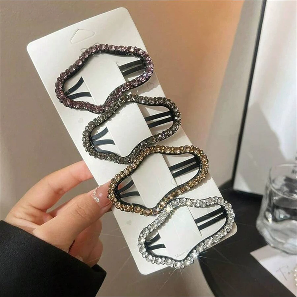 Épingle à cheveux en métal pour femmes et filles, 1 pièce, ornement de cheveux doux, Barrette, pince à cheveux, accessoires de mode