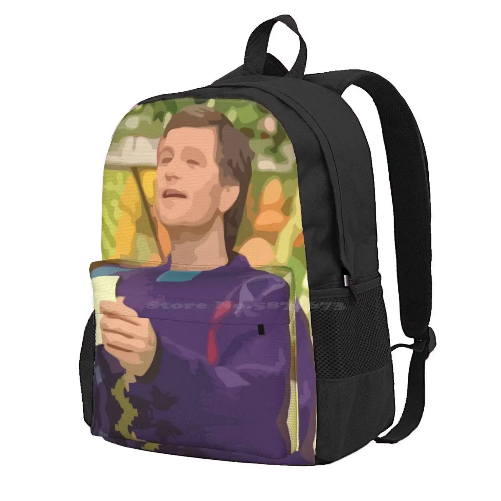 Supermarket Sweep Host Hot Sale Schoolbag Backpack Fashion Bags Supermarket Sweep David Ruprecht Host Sweater Gameshow Retro