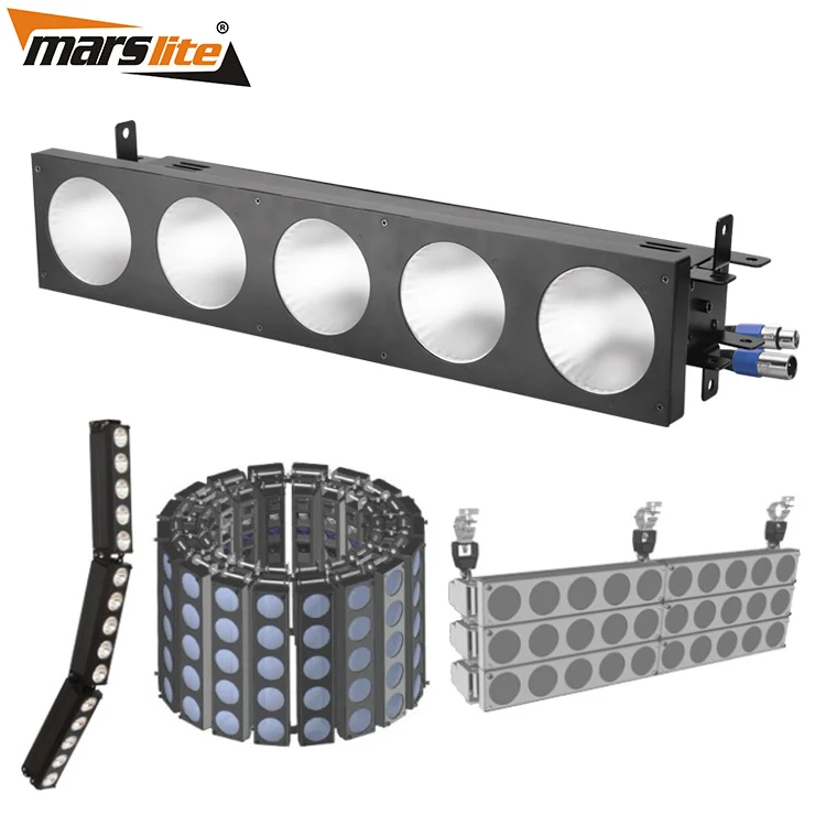 Matriks Pencuci Dinding Led Daya Tinggi 5x30W RGB COB LED Lampu Matriks Rgb