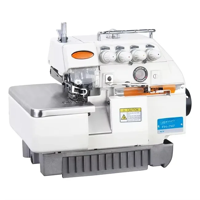 Good Price FH747 High-speed Overlock Used Industrial Sewing Machines China Hot Sale All Electronic Carton Box White 1 Set