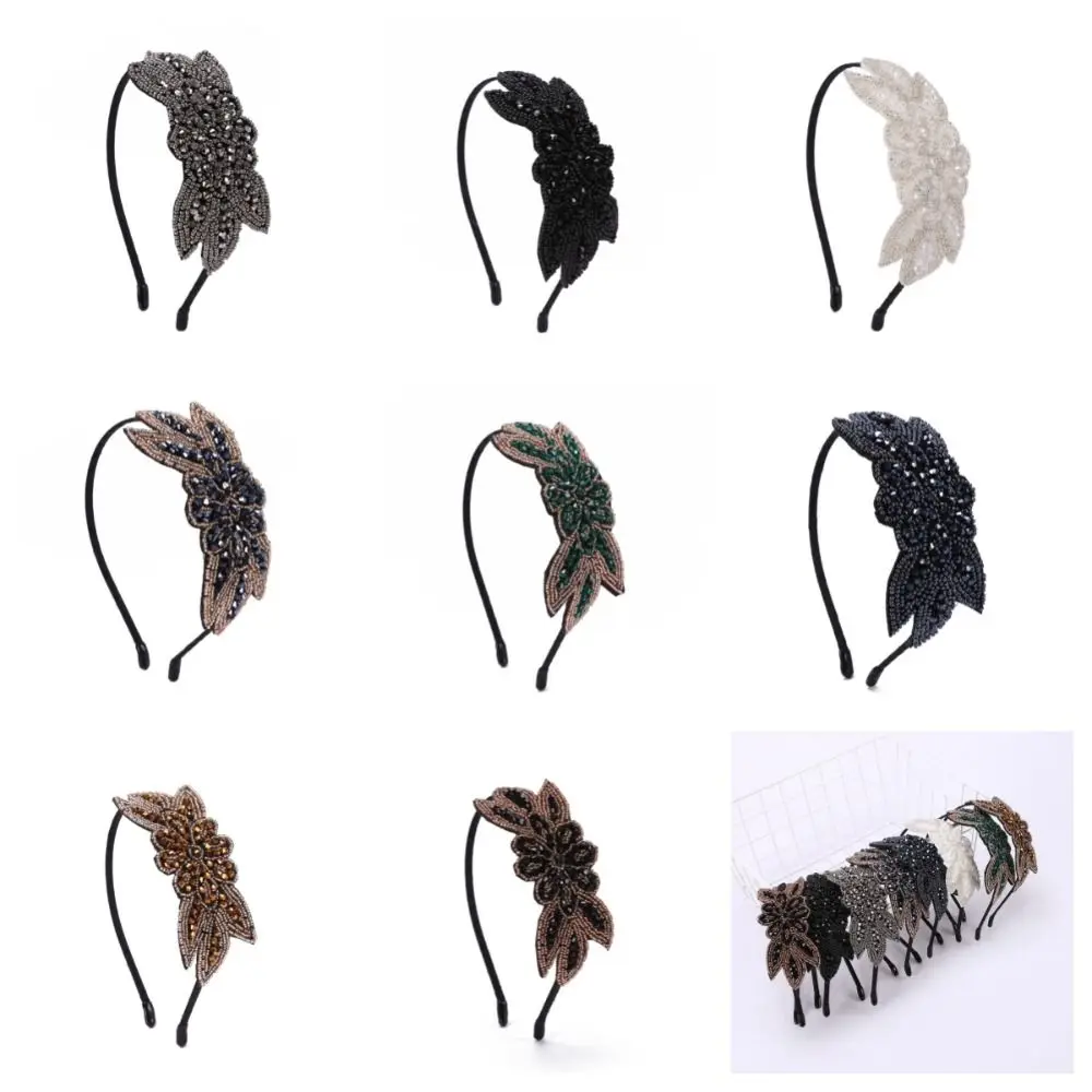 

Rhinestone Rhinestone Hair Hoop Headwear Bridal Hair Tiara Crystal Hair Hoop Hair Ornaments Kroean Style Hairband Women