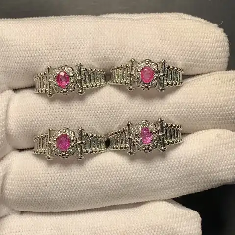 10 best sales गुलाबी पत्थर की अंगूठी - №10