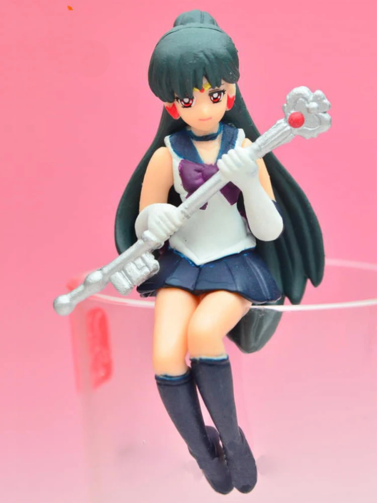 Anime Figur Gacha Sailor Jupiter Kapsel Spielzeug Sailor Moon Mercury Mars Meiou Setsuna Anhänger Spielzeug Figuren Kinder Geschenke