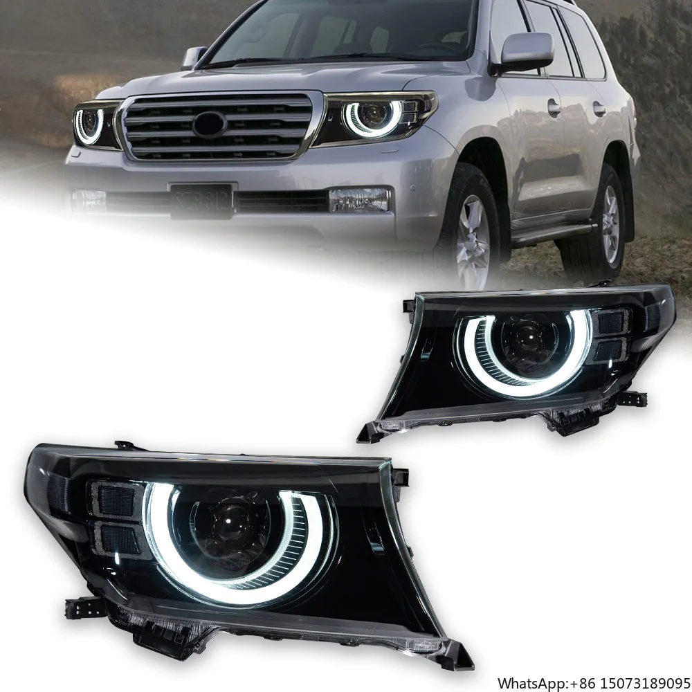 

Car Lights for Headlight Projector Lens 2008-2015 Head Lamp LED Headlight Front Drl Automotive Accessories