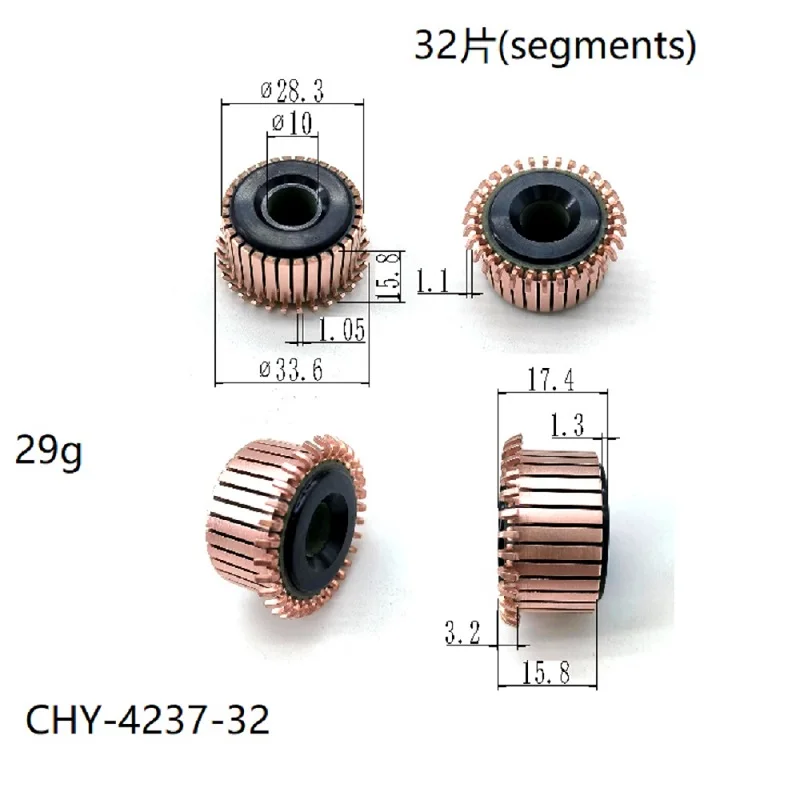 28.3*10*15.8*32P Rectifier Reverser Copper Head Chy-4237-32