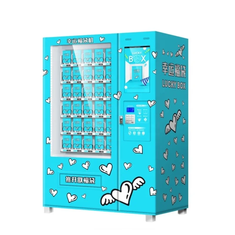 

2024 New Happy Box Toys Lucky Box Gift Custom Vending Machine For Sale Vendor Machine