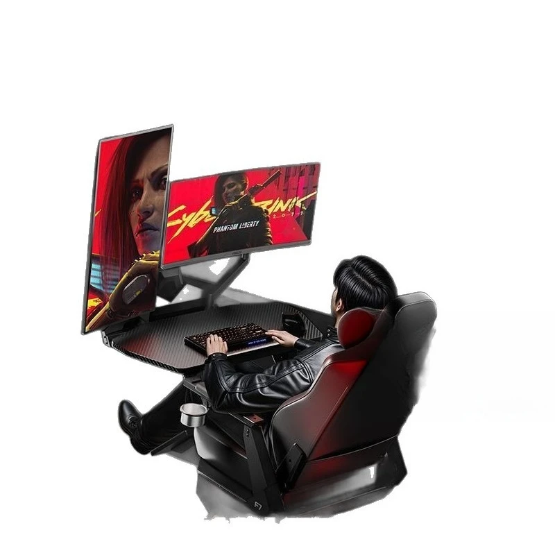 

E-sports cabin E-sports warehouse E-sports chair cockpit Ergonomic chair Computer chair table integrated