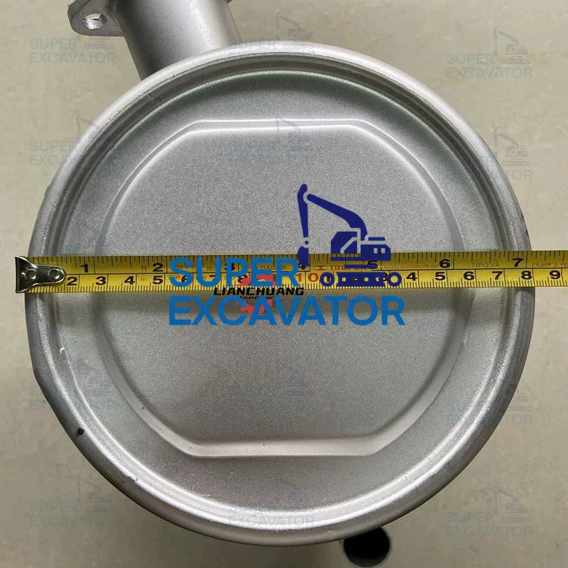 For Kubota KX30/35/135 Muffler Engine Silencer tail pipe Exhaust pipe Smoke window cylinder excavator