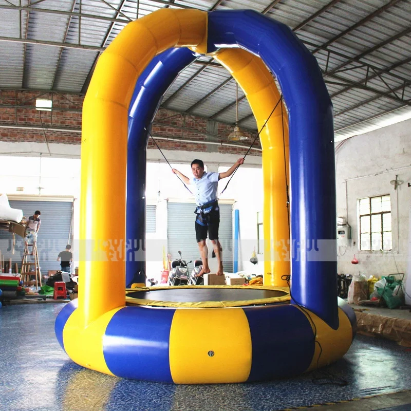 Commercial exercise inflatable bungee trampoline park from china