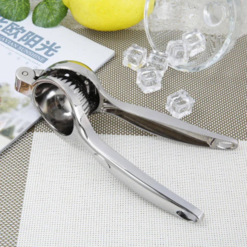 Stainless Steel Lemon Squeezer Manual Citrus Orange Juicer Hand Press  Portable Fruit Tool  Gadget Solid and Durable