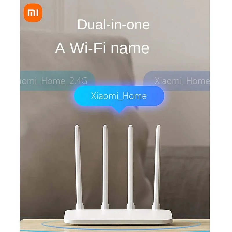 Original Xiaomi Mi WIFI Router 4C Roteador APP Control 64 RAM 802.11 b/g/n 2.4G 300Mbps 4 Antennas Wireless Routers Repeater