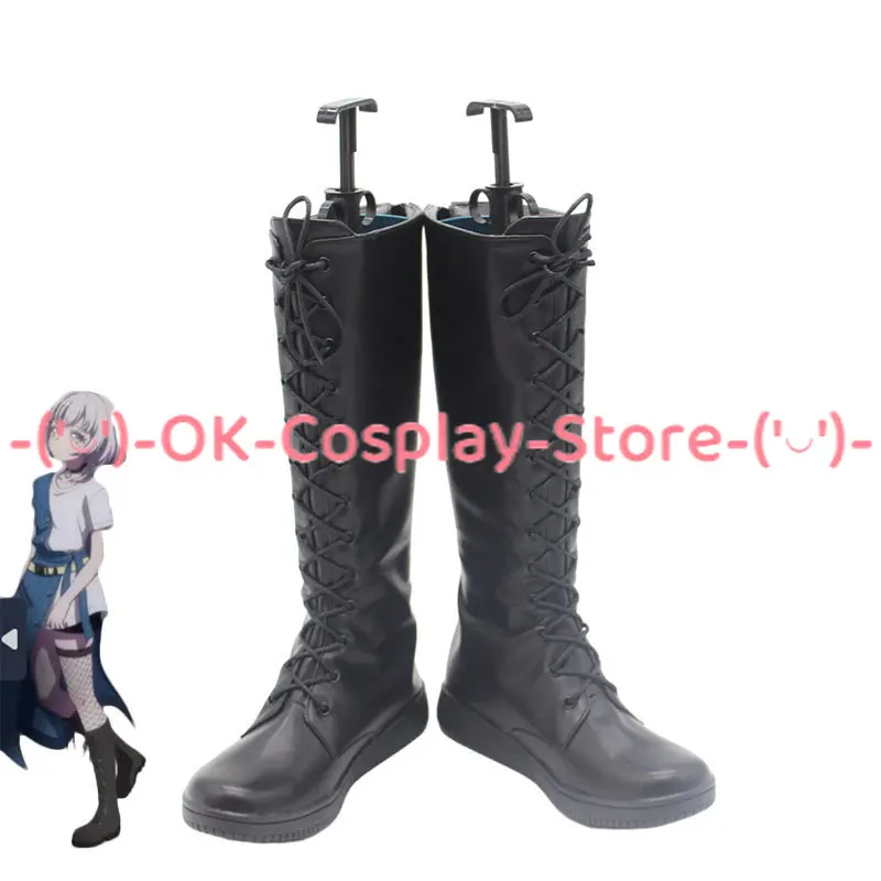 

Game BanG Dream! It's MyGO Kaname Rana Cosplay Shoes Halloween Carnival Boots PU Shoes Cosplay Props Custom Made