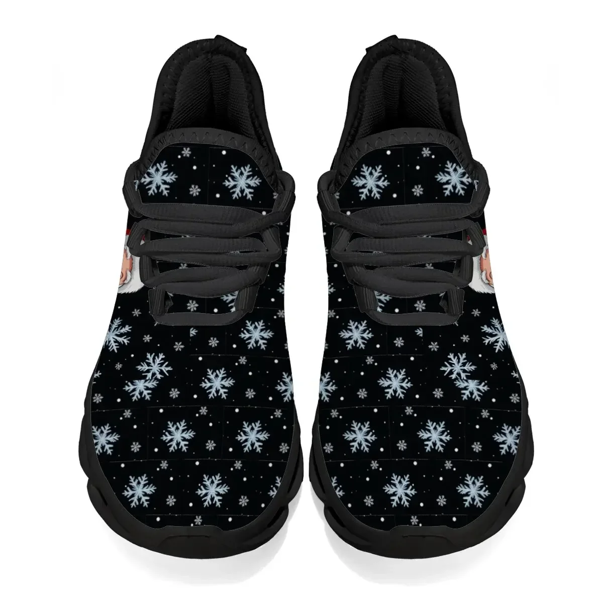 

Рождественская спортивная обувь из сетки EVA для ходьбы и тенниса, кроссовки в готическом стиле, легкие кроссовки с принтом черепа для детей, рождественский подарок