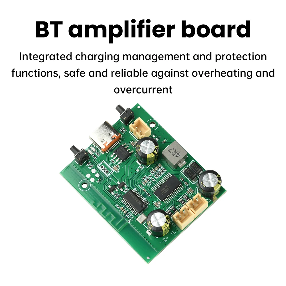 10W + 10W 2.0 Kanaals Digitale Stereo Geluid Eindversterker Board TWS 2*10W Bluetooth Module DC5V 3.7V Versterkers AMP