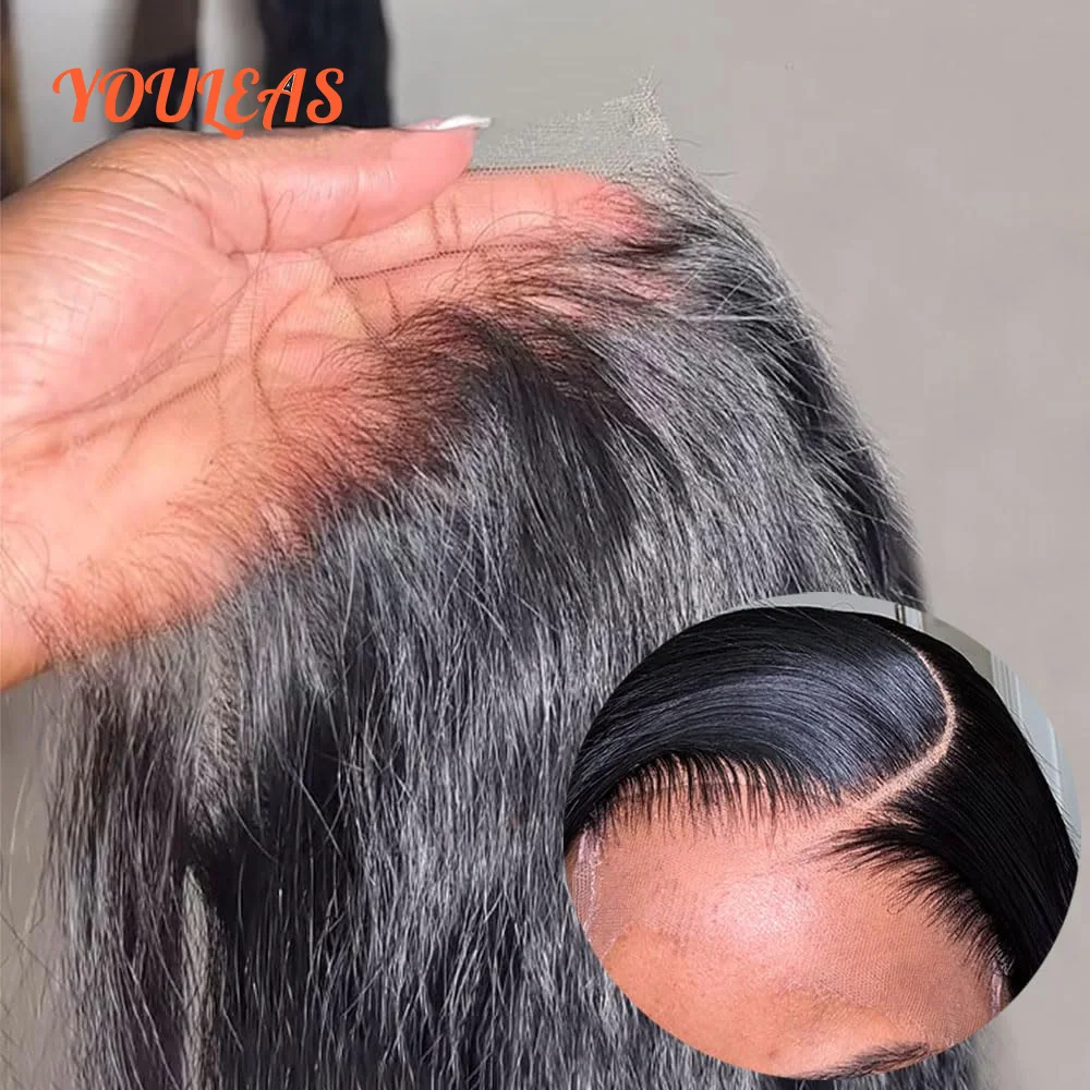 

Объемная волна 5x5 HD Кружевная застежка Человеческие волосы Крихітные узлы Настоящие невидимые 13x4 HD Кружевные фронтальные человеческие волосы От уха до уха Полная плотность