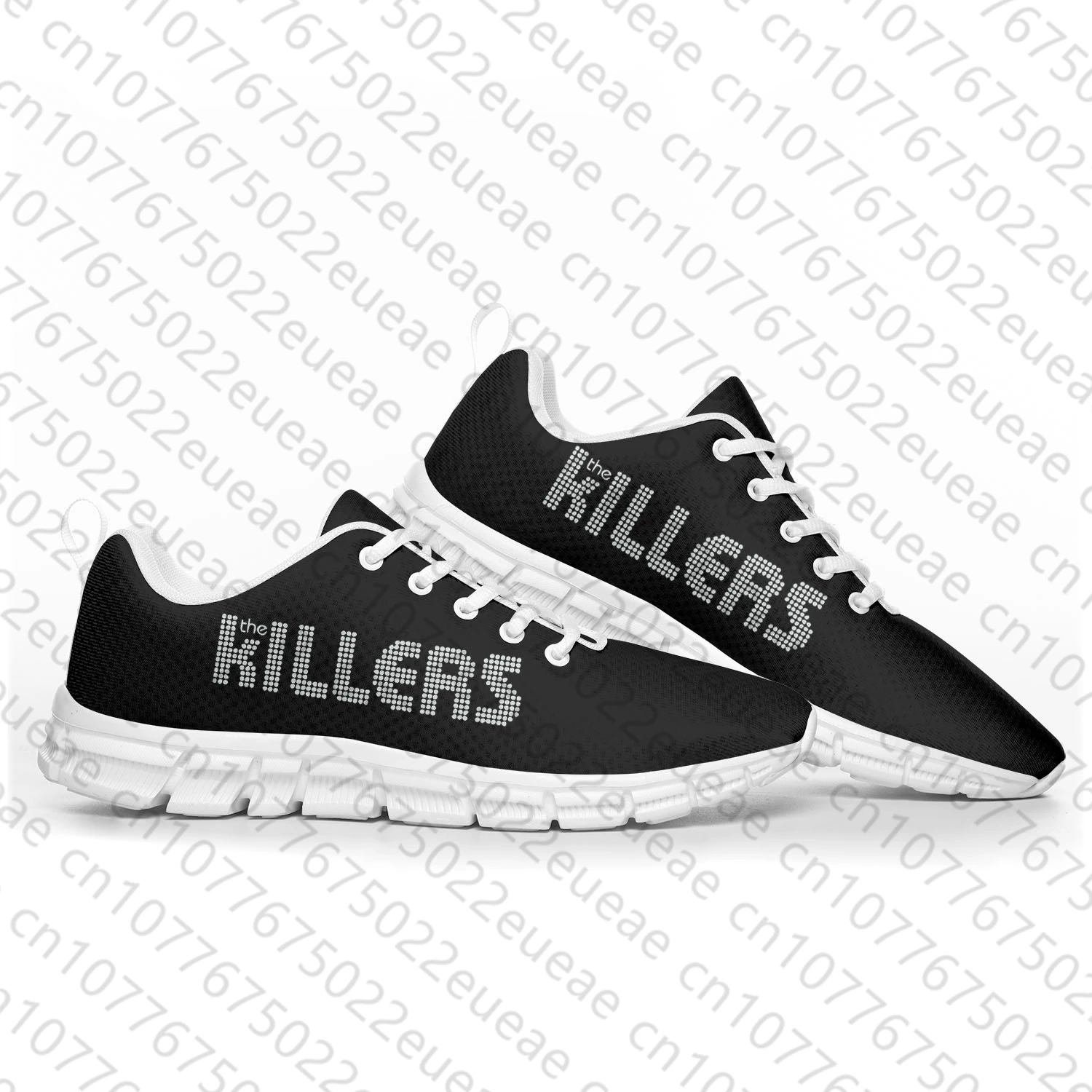 Tênis The Killers Rock Band masculino e feminino, calçados esportivos pop, branco, casual, personalizado, de alta qualidade, casais, adolescentes, crianças, crianças