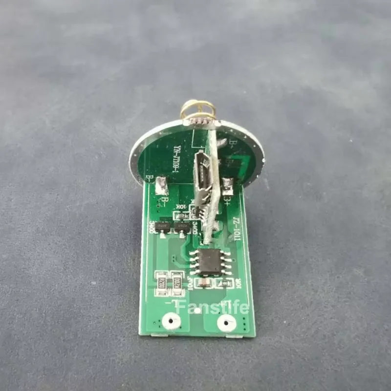 Side Press Strong Light Flashlight Driver Board with Switch Circuit Board USB Type C Charging Interface DIY Accessories