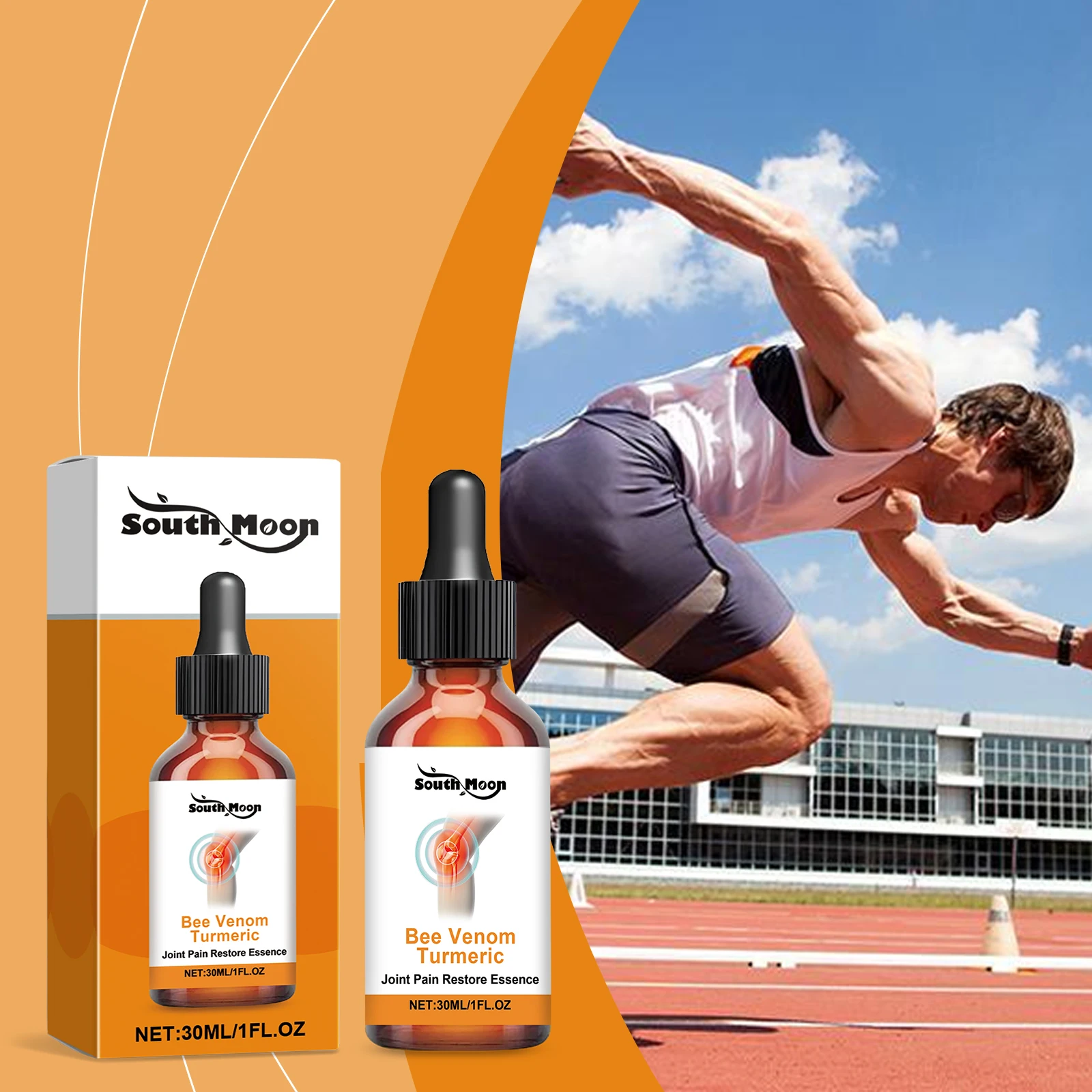 

Bee Venom Turmeric Joint Repair Serum Gently Nourishes Improves Joint Blood Circulation Serves Body Joint Massage Repair Essence