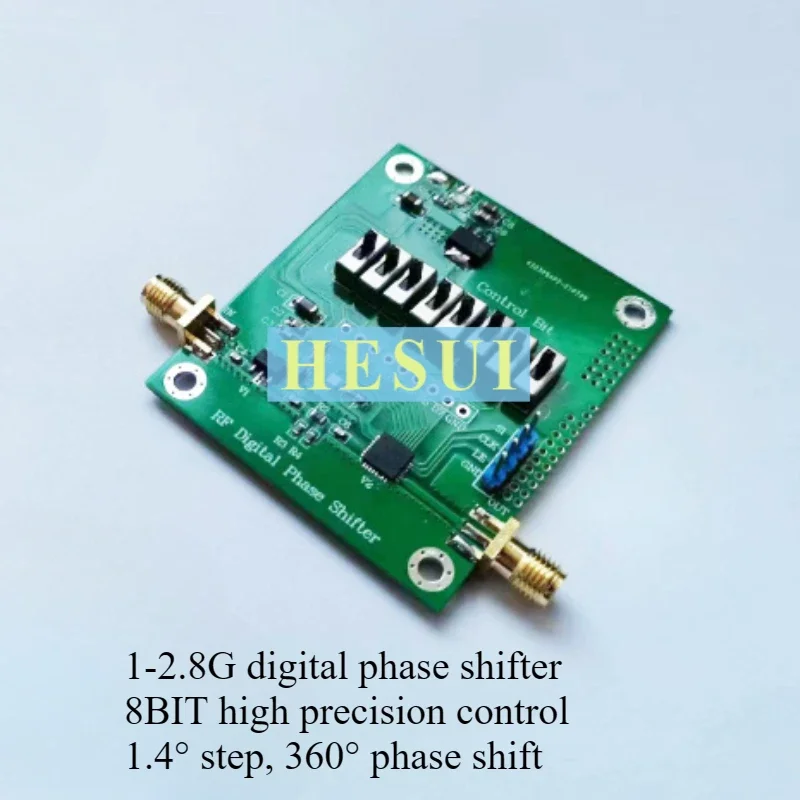 

1-2.8G digital phase shifter 8BIT CNC phase regulator 360-degree phase-shift phased array