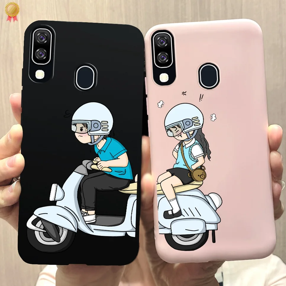 For Samsung A40 A 40 Case Soft Cute Cartoon TPU Silicone Back Cover Coque For Samsung Galaxy A40 A 40 A405FN Phone Case Funda