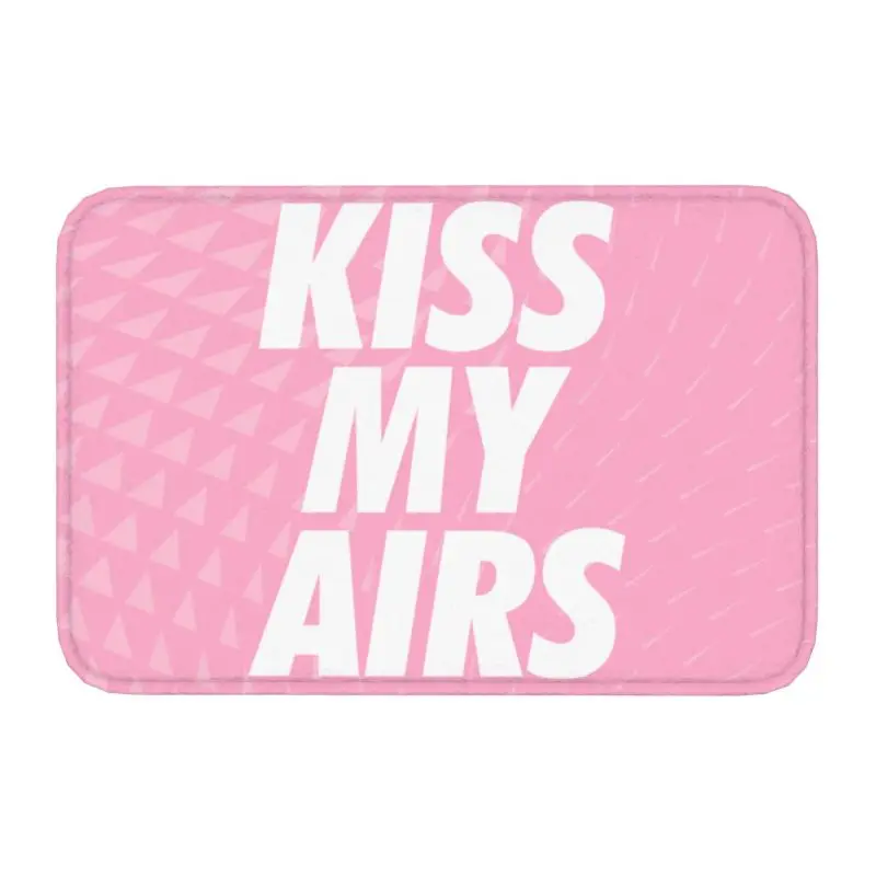 Kiss My Airs Entrance Doormat Home Decoration Bedroom Front Door Floor Mat Living Room Carpet Rug Bathroom Doormat