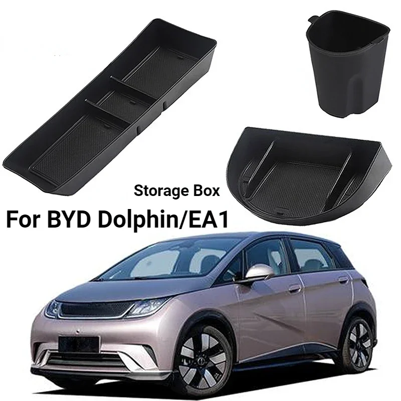 

BYD Dolphin Car Storage Box Central Control Storage Sundries Box EA1 Water Cup Holde Rear Screen Storage Practical Accessories