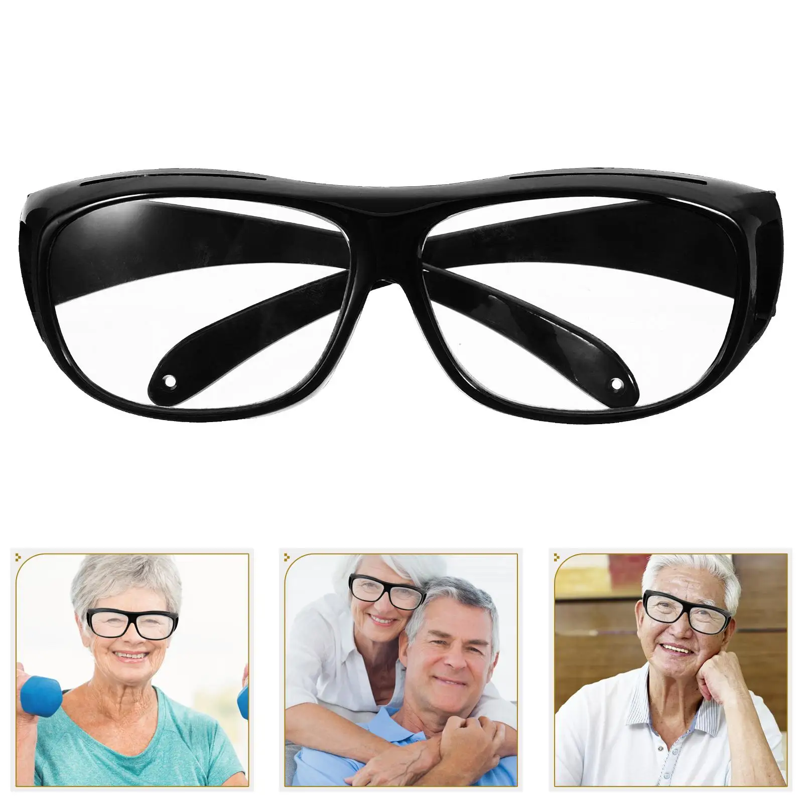

Glasses For Reading 2x Glass For Elderly Computer Men Low Vision Reader for Magnification Handheld Eyewear