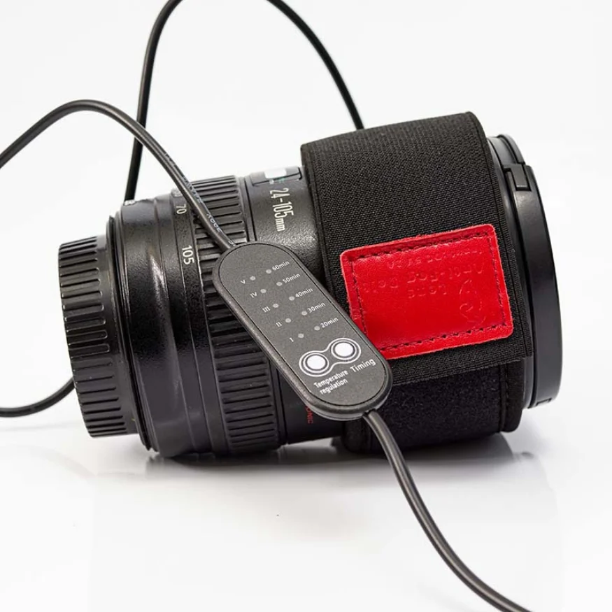 80-120mm Camera USB Anti Fog Belt Telescope Lens Dew Heater Tape Control Temperature  Heating Demister Strap Heat Defogging Band view 2