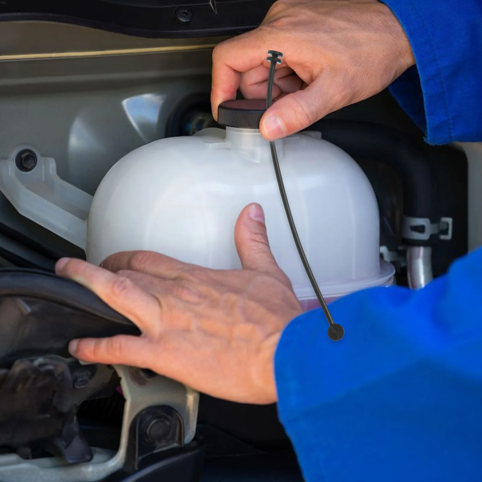 

Fuel Tank Cap Rope Replacement Durable Car Gas Tank Rope Easy Install Auto Fuel Cap Sealing Lightweight Long Lasting Use