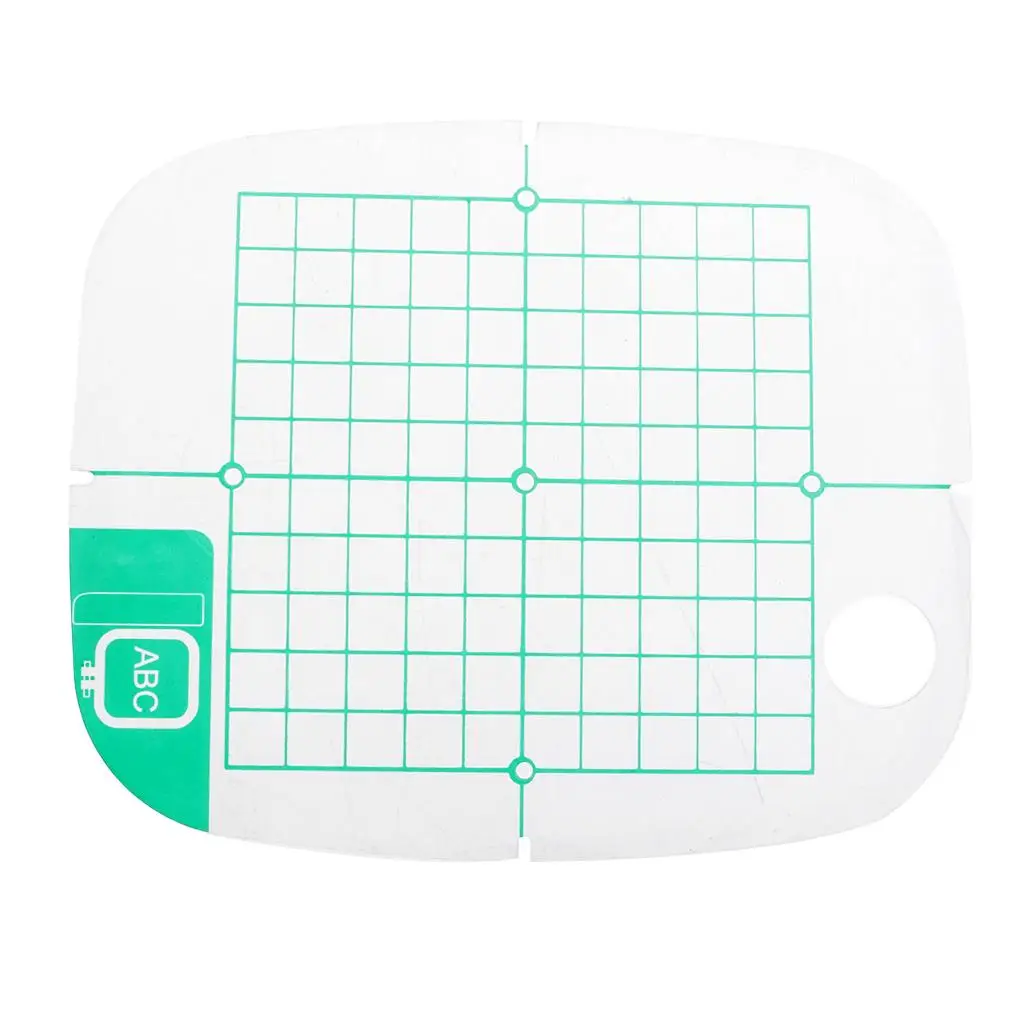 Suporte Ajustável para Bastidor de Bordado com Grade Transparente para Máquinas de Costura e Bordado Brother PE770 PC8200
