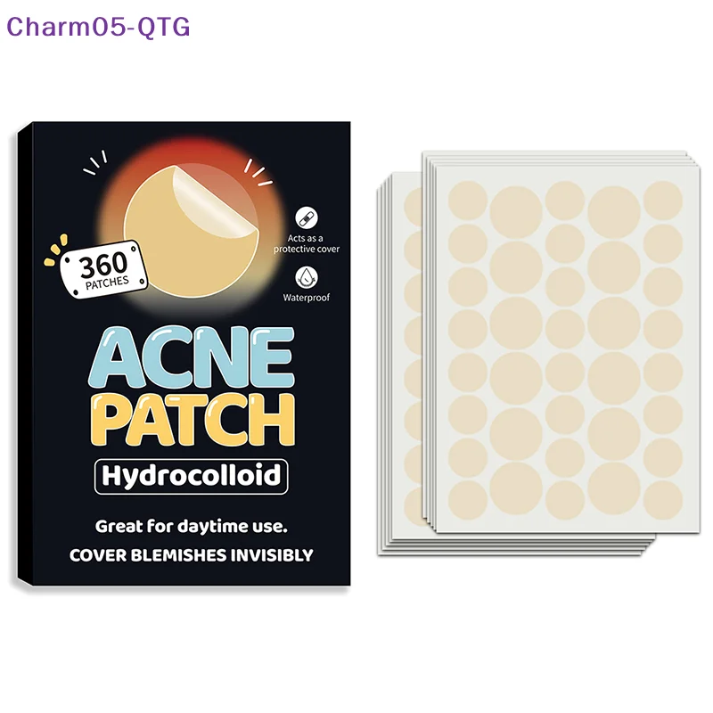 NEW 360Pcs Invisible Pimple Removal Anti-Acne Hydrocolloid Patches Spots Marks Concealer Beauty Makeup Tool Repair Sticker